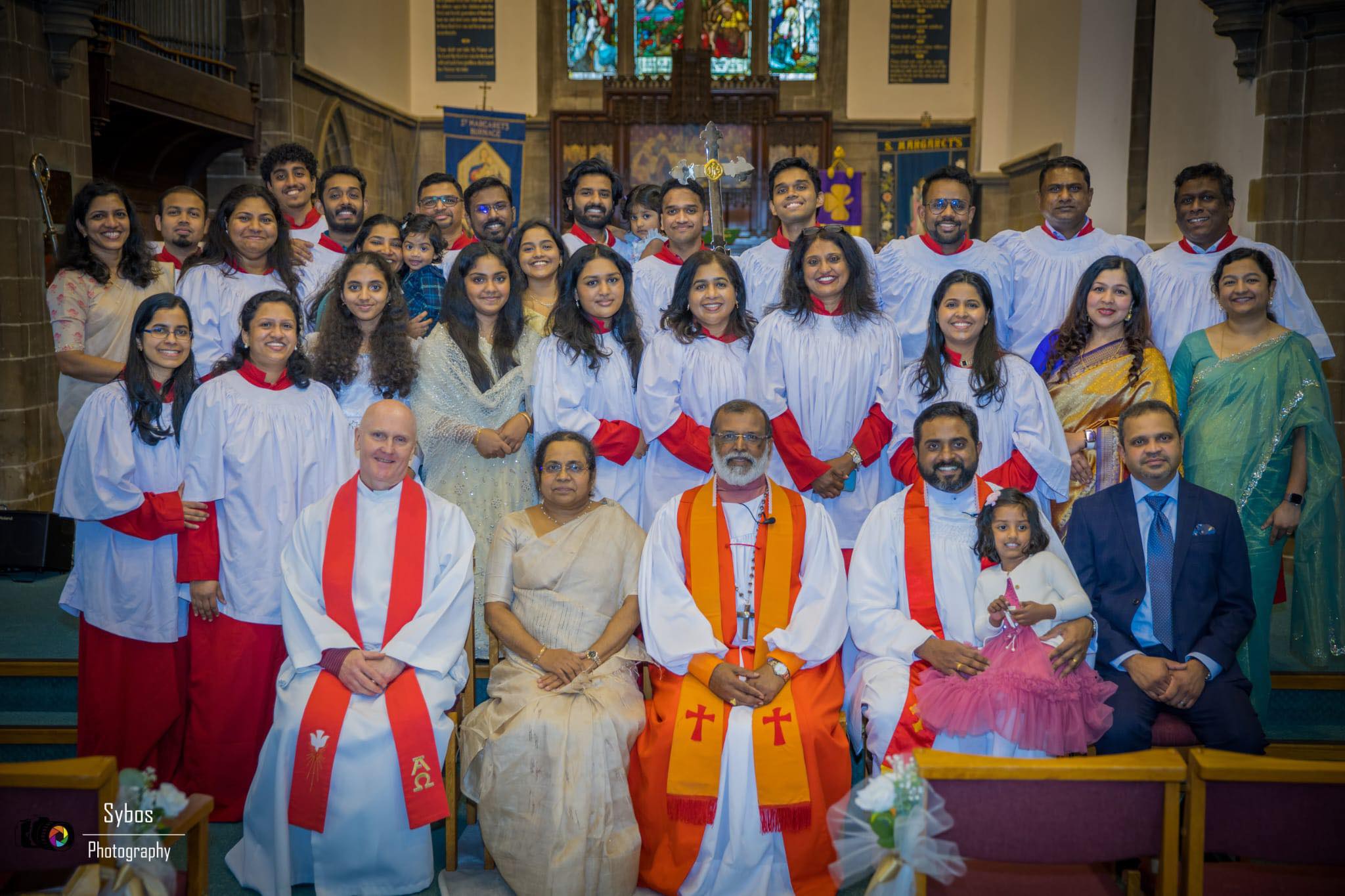 Choir with Bishop